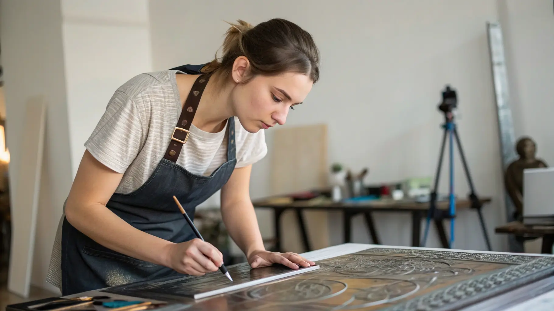 Художник декоративной росписи по металлу