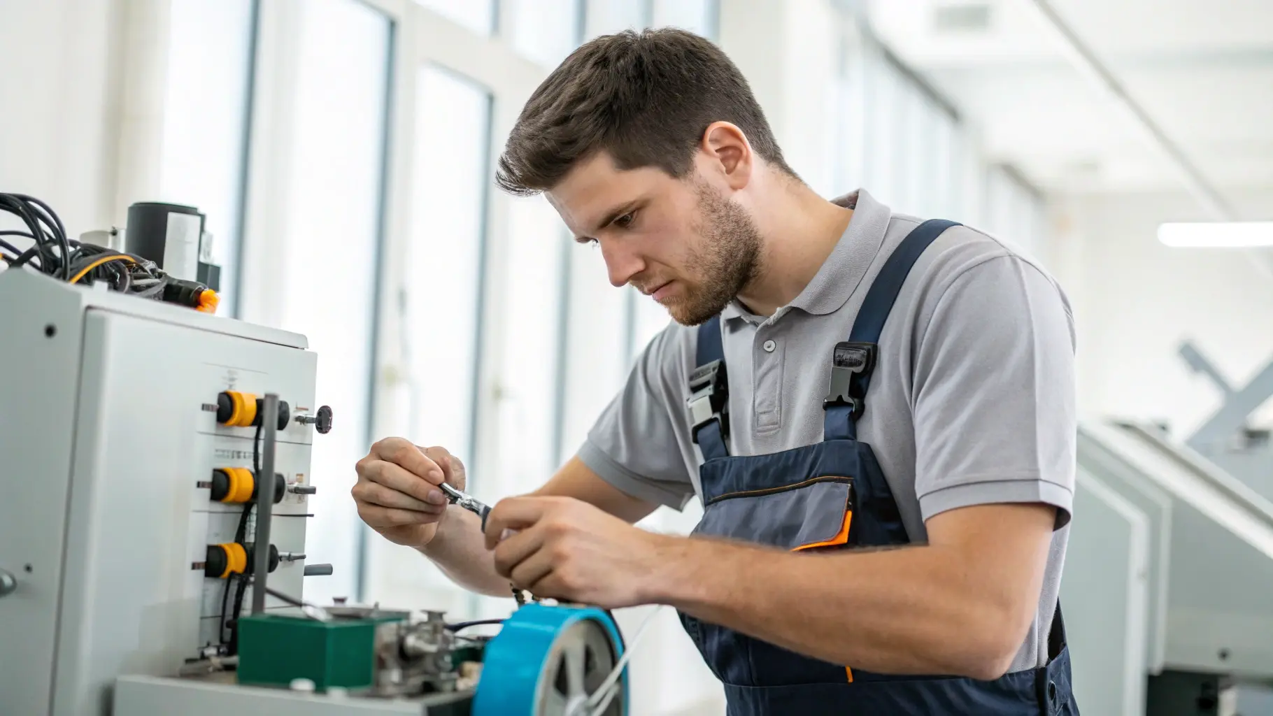 Машинист по навивке канатов