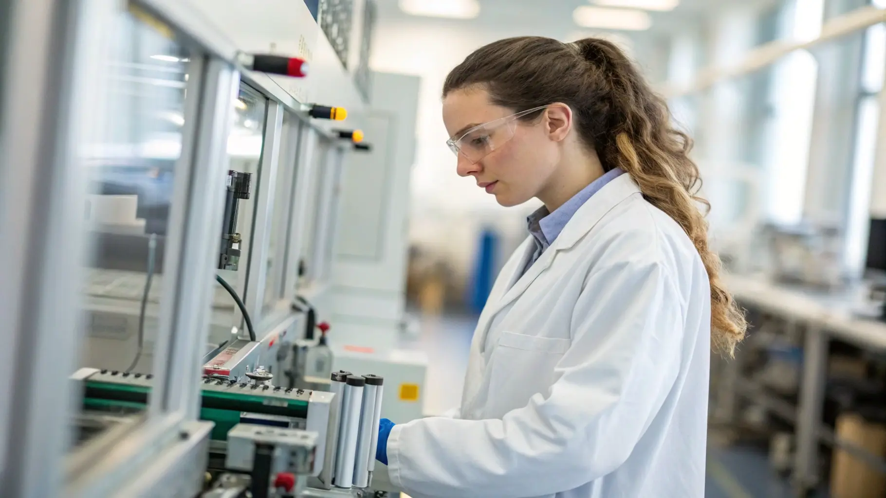 Оператор получения оптического стекловолокна